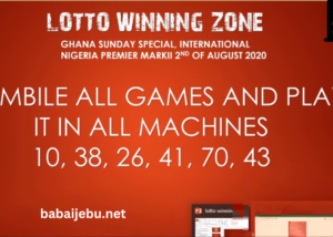 Babaijebu International Result