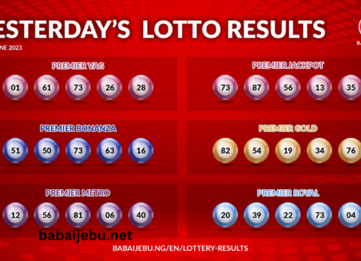 Premier Lotto Past Result