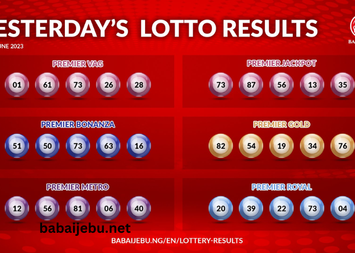 Premier Lotto Past Result