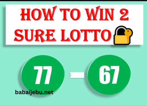 Two Sure Lotto Number for Today